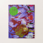 Infanta's Moonlight Garden Party von Michael Moffa Puzzle (Vertikal)