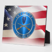 Infanterie Army Veteran Fotoplatte (Seite)