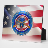 Infanterie Army Veteran Fotoplatte (Seite)