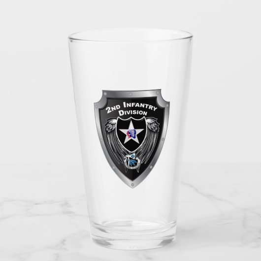 Infanterie-Division "Indianhead Div Glass Cup Glas (Vorderseite)