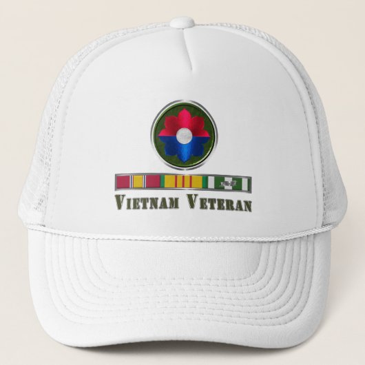 Infanterie Division Vietnam Veteran Truckerkappe (Vorderseite)