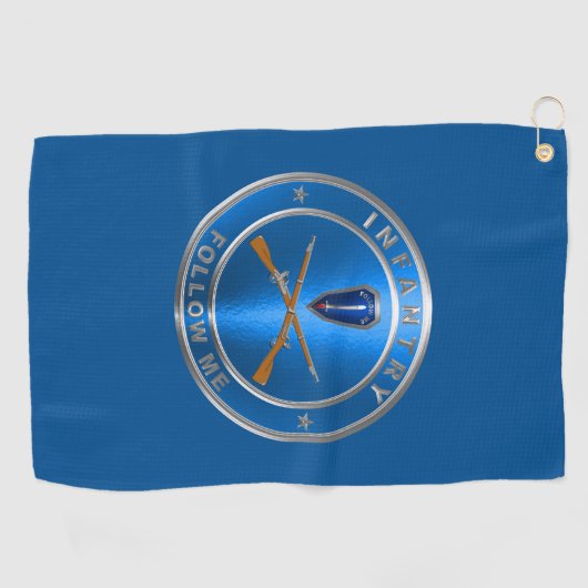 Infanterie Golfhandtuch (Horizontal)
