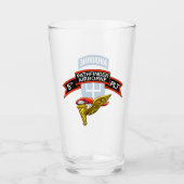 Infanterie-Platon (Pathfinder) Bierglas Glas (Vorderseite)
