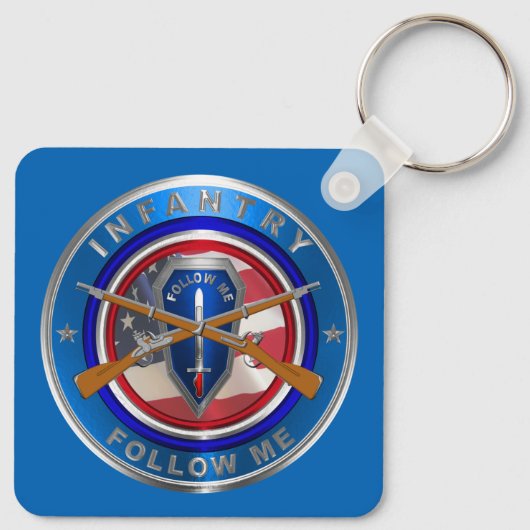 Infanterie Schlüsselanhänger (Rückseite)