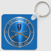 Infanterie Schlüsselanhänger (Rückseite)