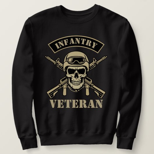Infanterie Veteran Sweatshirt (Design vorne)