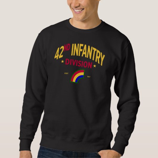 Infanterieabteilung - Abteilung Regenbogen Sweatshirt (Vorderseite)