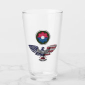 Infanterieabteilung Eagle Veteran Glas (Vorderseite)