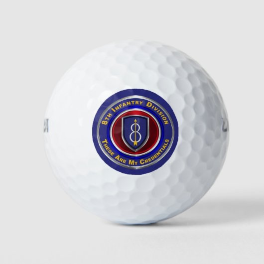 Infanterieabteilung "Pathfinder" Golfball (Vorderseite)