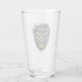 Infanterieabteilung "Steadfast and Loyal Shield" Glas (Rückseite)