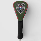 Infanterieabteilung Veteranenschild Golf Headcover (Vorderseite)