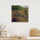 Infanterieplattform für die Operation Oregon Vietn Poster (Küche)