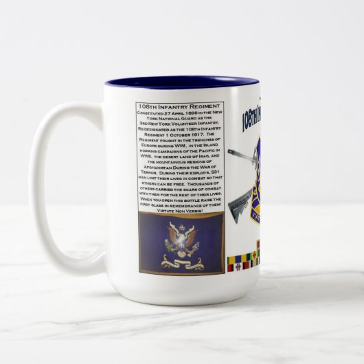 Infantry Regiment 15 oz Tasse (Links)