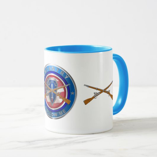 Infantry Veteran Tasse (VorderseiteRechts)