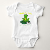 Infant's Frog Themed Bodysuit Baby Strampler (Vorderseite)