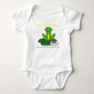 Infant's Frog Themed Bodysuit Baby Strampler