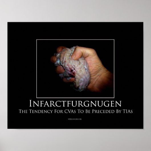 Infarctfurgnugen Motivierend Poster (Vorne)