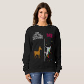 Infectious Disease Nurse Practitioner Unicorn Othe Sweatshirt (Vorne ganz)