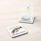 Infektion mit der Muskie-Fieber Getränkeuntersetzer (Rechte Seite)