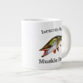 Infektion mit der Muskie-Fieber Jumbo-Tasse (Vorderseite Rechts)