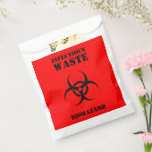 Infektiöse Abfalltricks oder -pflaster der roten B Geschenktütchen (Versiegelt)