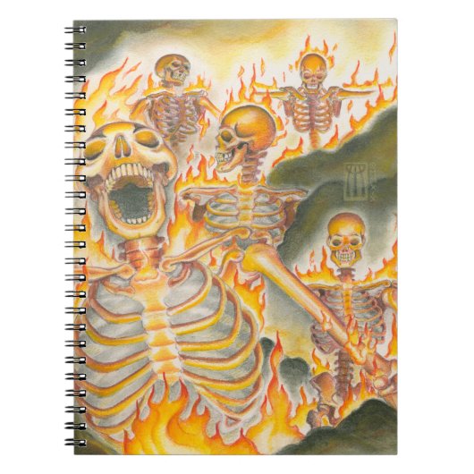 Infernal Legions Curio Notizblock (Vorderseite)