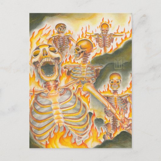 Infernal Legions Curio Postkarte (Vorderseite)