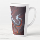 Infernal Sentinel Lava Wolf Latte Tasse (Rechts)