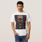Infernal Skull King – Dark Horror Demon Skull Art  T-Shirt (Vorne ganz)