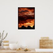 Infernal Sky Poster (Küche)