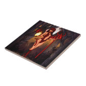 Infernal Temptress" Fliese (Seite)