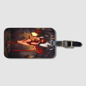 Infernal Temptress" Gepäckanhänger (Vorderseite (Horizontal))