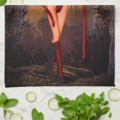Infernal Temptress" Handtuch (Gefaltet)