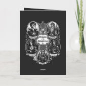 Infernalische Ikonen Das gothische Grimoire Karte (Rückseite)