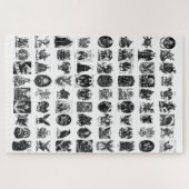 Infernalische Ikonen Die Gothic Goetia Sammlung Puzzle (Horizontal)