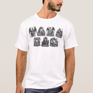 Infernalische Majestät Die Ars Goetia Sieben T-Shirt