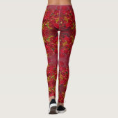 Inferno-Ballon-Malstudio-Kunst Leggings (Rückseite)