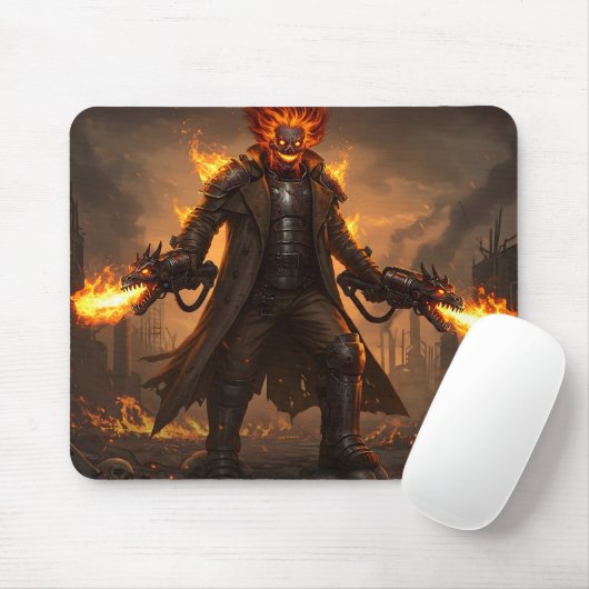 Inferno Clown Mousepad (Mit Mouse)