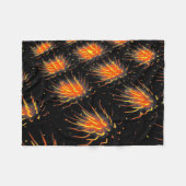Inferno Comet Trails Fleece Blanket (Vorderseite (Horizontal))