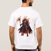 Inferno Crest T-Shirt – Dämonisches Feuer-Emblem (Rückseite)