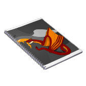 Inferno der Feuerdrache Notizblock (Rechte Seite)