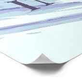 Inferno Downhill Race Mürren Skiplakat Poster (Ecke)