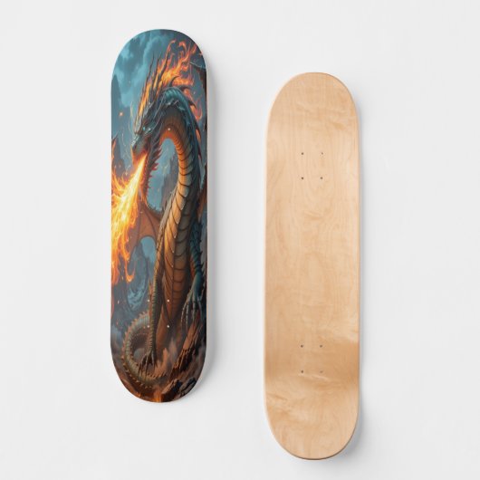 Inferno Dragon Edition 1 Skateboard (Vorderseite)