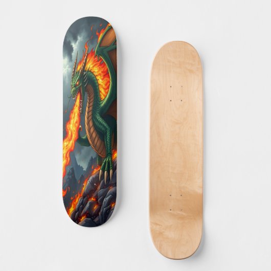 Inferno Dragon Edition 2 Skateboard (Vorderseite)
