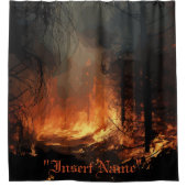 Inferno Duschvorhang (Vorderseite)