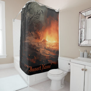 Inferno Duschvorhang