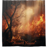 Inferno Duschvorhang (Vorderseite)