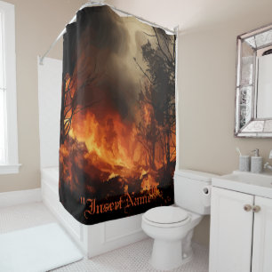 Inferno Duschvorhang
