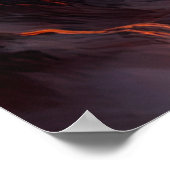 Inferno entfesselt, die massive Vulkanausbruch Poster (Ecke)