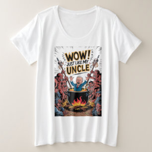 Inferno Feast Cannibals Ate My Onkel Joe Biden Große Größe T-Shirt